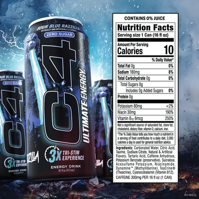 C4 Ultimate Energy Carbonated x Godzilla